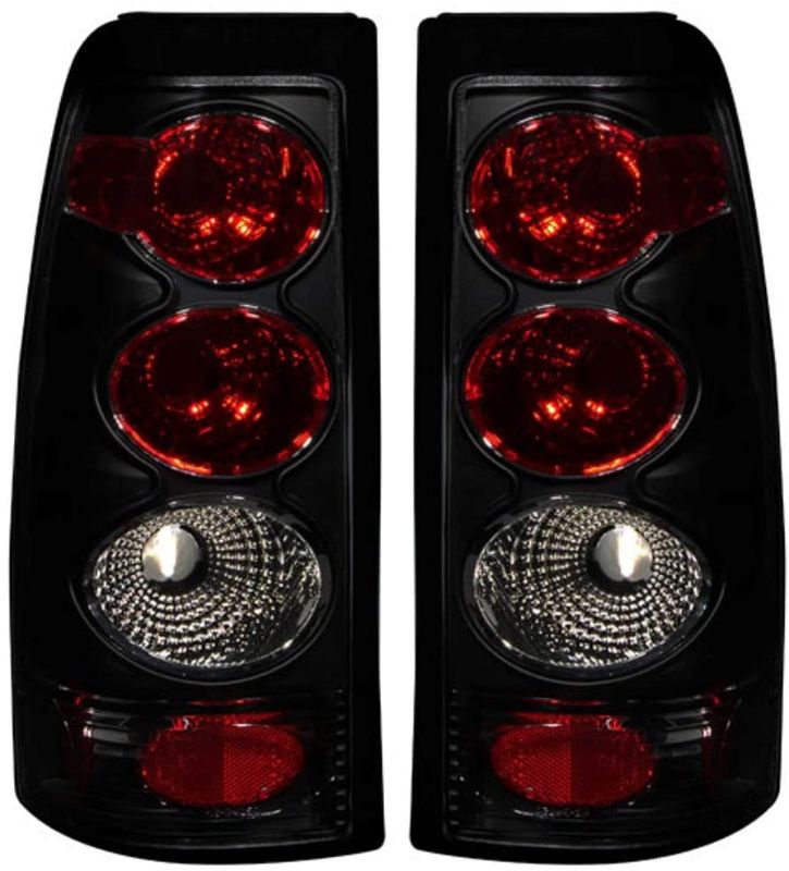 Photo 1 of AnzoUSA 211160 Dark Smoke Taillight for Chevrolet Silverado - (Sold in Pairs)
