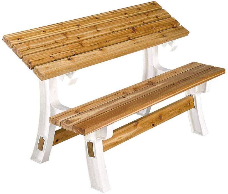 Photo 1 of 2x4basics 90110ONLMI 90110 Flip Top BenchTable, Bench, Patio Table, Sand