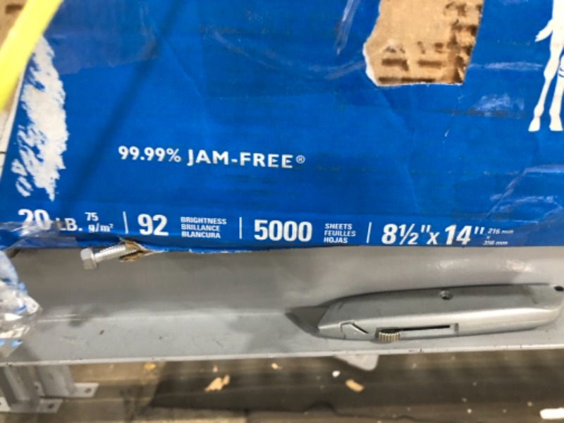 Photo 1 of Hammermill Printer Paper, 20 lb Tidal Copy Paper, 8.5 x 14 - 10 Ream (5,000 Sheets) - 92 Bright, Made in the USA, 162016C