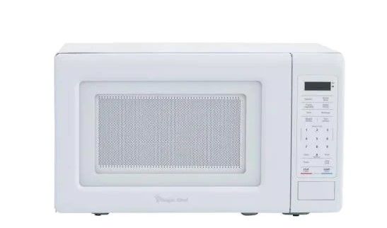 Photo 1 of Magic Chef
0.7 cu. ft. Countertop Microwave in White
