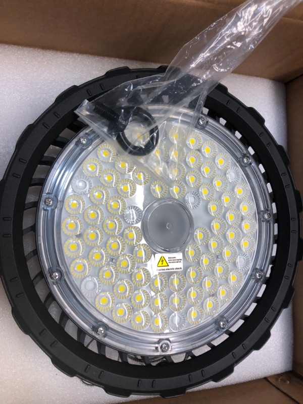 Photo 1 of 240 Watt LED High Bay UFO Corvus Series Lights - 34,800 Lumen - DLC Premium Verified - 3.3ft cord - 5000K Bright White