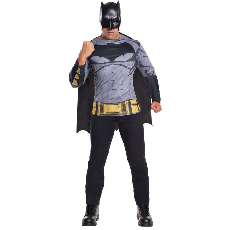 Photo 1 of Rubies Costume 402840 Adult Batman V Superman Dawn of Justice Adult Batman Top Costume for Mens, Standard
ONE SIZE FITS ALL
