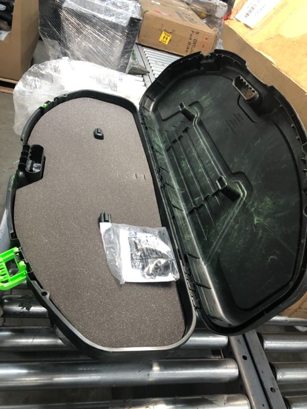 Photo 1 of Plano 110901 41 Inch Heavy Duty Exterior Compact Bow Storage Case with Crush Resistant Pillar Technology and 6 Arrow Storage Space, Green