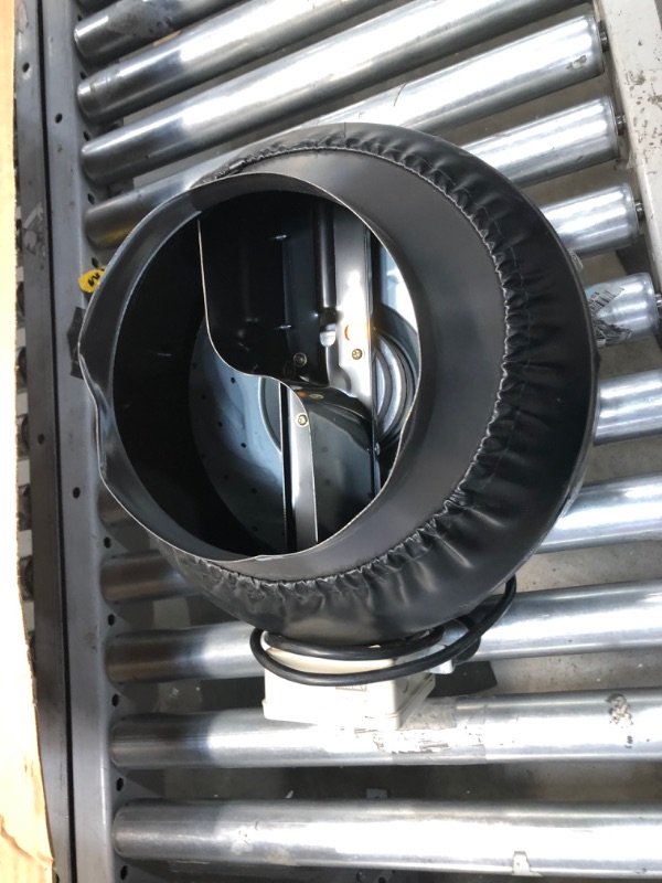 Photo 2 of **PREVIOUSLY USED**
VIVOSUN 8 Inch 740 CFM Inline Duct Ventilation Fan with Variable Speed Controller for Grow Tent

