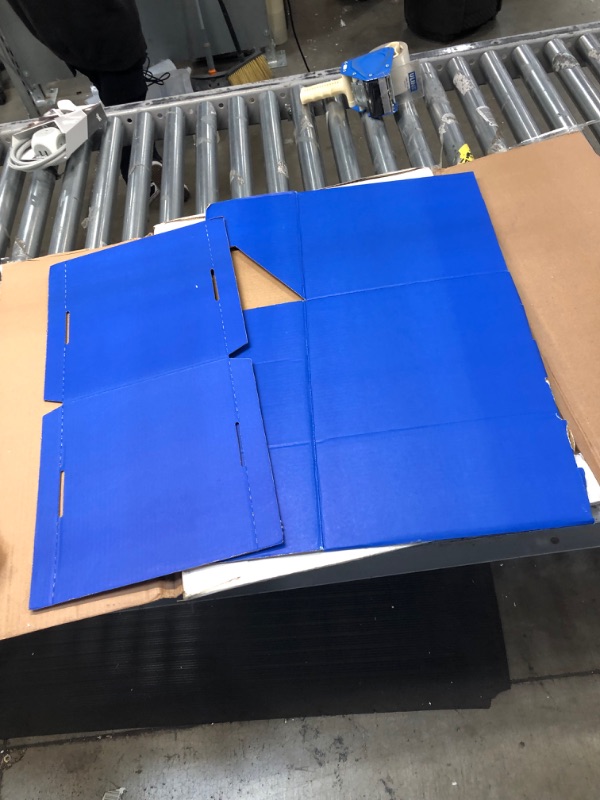 Photo 2 of , Corrugated Cardboard Box, Shipping Boxes for Small  Packaging (5.9x3.9x1.5 inch, Royal blue 

