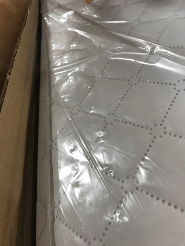 Photo 3 of **DAMAGE TO MATTRESS**
Dream On Me 3" Extra Firm Portable Crib Mattress, White
