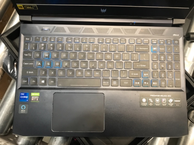 Photo 8 of ***LAPTOP WAS PREVIOUSLY USED, ALL PARTS INCLUDED***
**LAPTOP HAS A TOTAL OF 11 SCREWS LOCATED ON THE BOTTOM, ALL INTACT***
Acer Predator Helios 300 PH315-54-760S Gaming Laptop | Intel i7-11800H | NVIDIA GeForce RTX 3060 Laptop GPU | 15.6" Full HD 144Hz 3