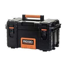 Photo 1 of 22 in. Pro Tool Box, Black
