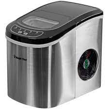 Photo 1 of ***PARTS ONLY*** 27 lbs. Portable Countertop Ice Maker in Stainless Steel
