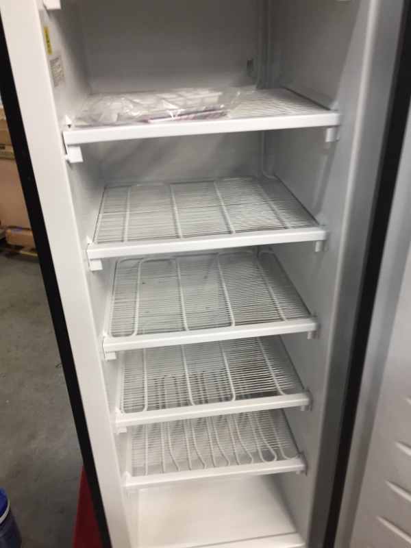 Photo 3 of Frigidaire EFRF696-AMZ Upright Freezer 6.5 cu ft Stainless Platinum Design Series