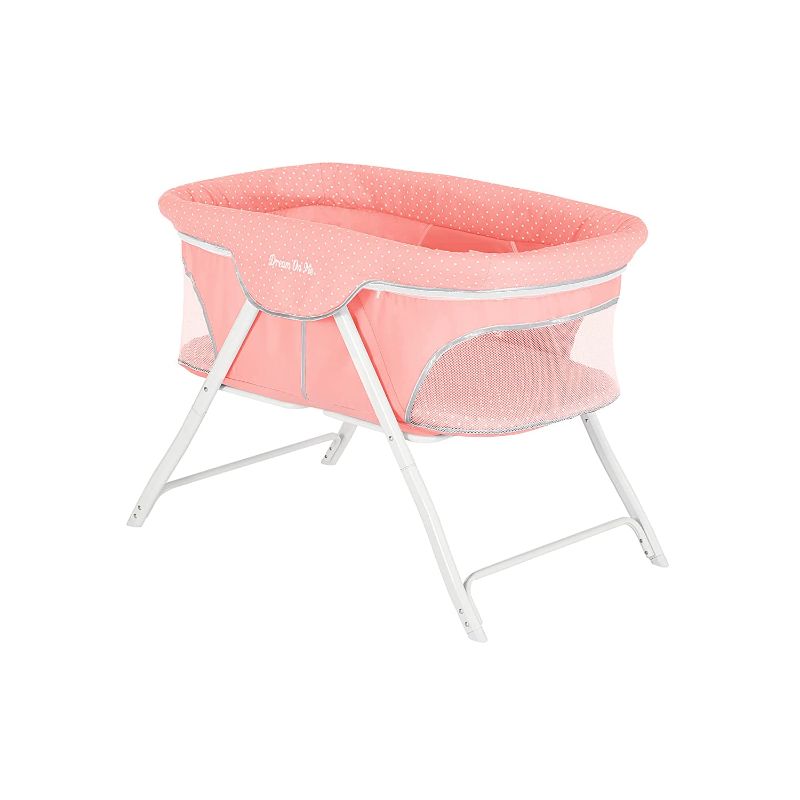 Photo 1 of Dream On Me, Traveler Portable Bassinet, Fusion Coral
