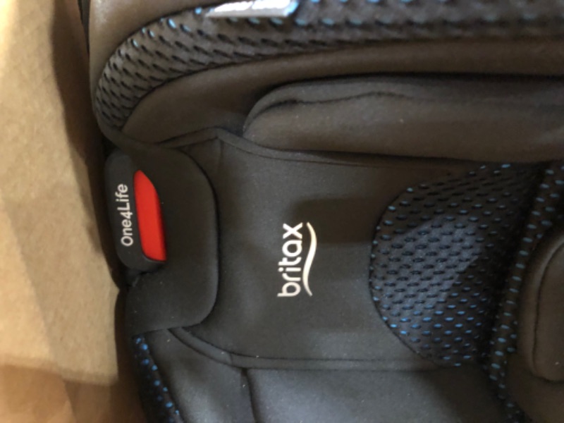 Photo 1 of Britax One4Life ClickTight All-In-One Car Seat – 10 Years of Use – Infant, Convertible, Booster – 5 to 120 Pounds + Cool Flow Ventilating Fabric, Cool Flow...
