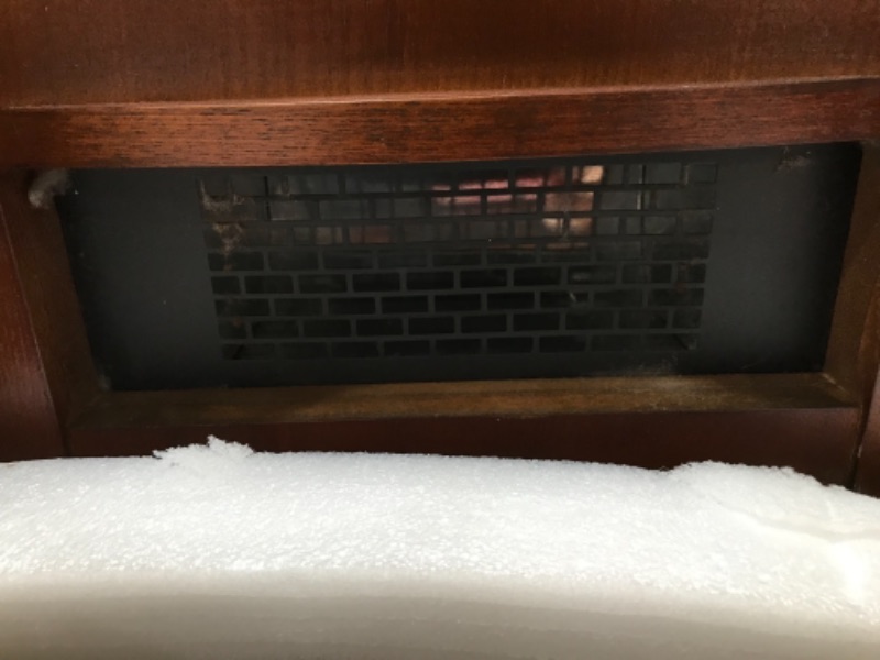 Photo 1 of Amazon Basics Portable Eco-Smart Space Heater - Wood
