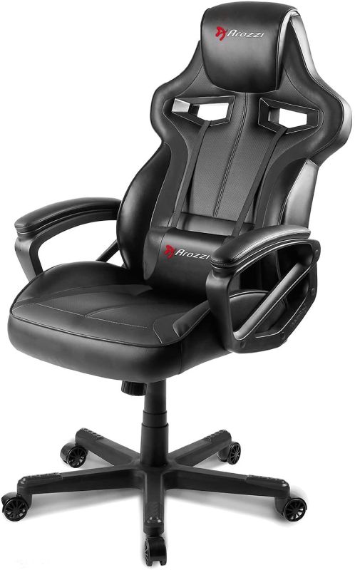 Photo 1 of Arozzi Milano Enhanced Gaming Chair, Black
