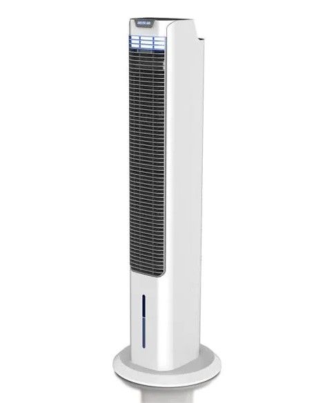 Photo 1 of ARCTIC AIR
Oscillating Tower 305 CFM 3 speed Portable Evaporative Cooler for 100 sqft.