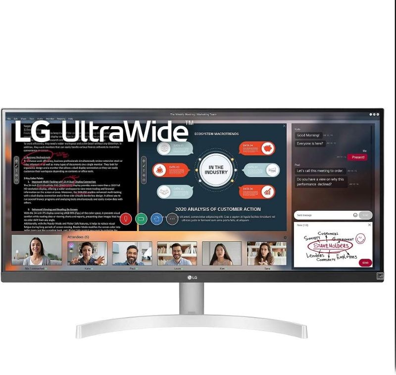 Photo 1 of 29'' Class 21:9 UltraWide® Full HD IPS LED Monitor with HDR 10 (29'' Diagonal)