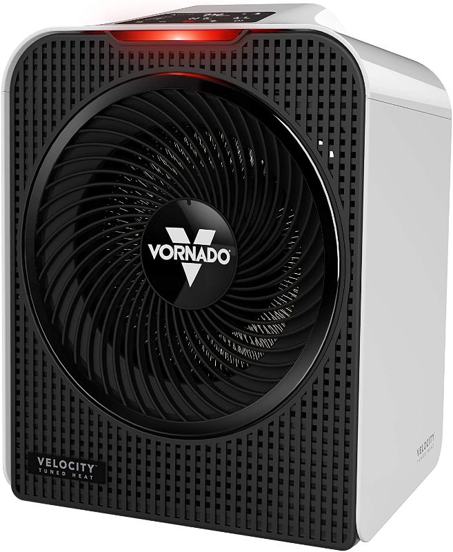 Photo 1 of 
Vornado Velocity 5 Whole Room Space Heater with Auto Climate Control, Timer, and Safety Features, Large, White
