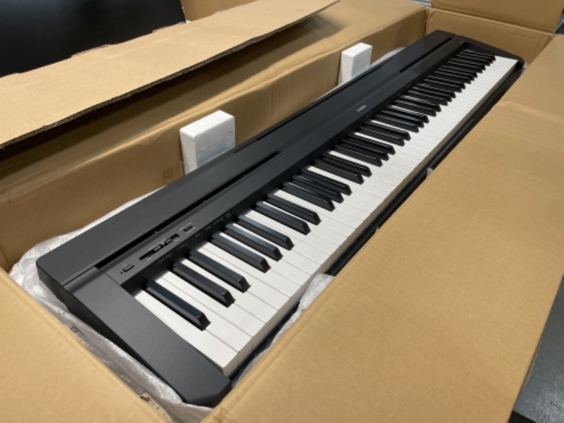 Photo 2 of Yamaha P71 88-Key Weighted Action Digital Piano with Sustain Pedal and Power Supply