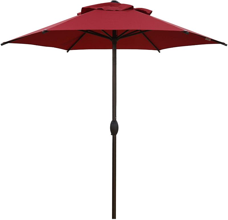 Photo 1 of Abba Patio 7.5ft Patio Umbrella Outdoor Umbrella Patio Market Table Umbrella