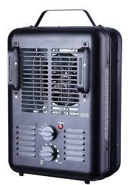 Photo 1 of 1500-Watt Milkhouse Utility Electric Portable Heater with Thermostat - Black
