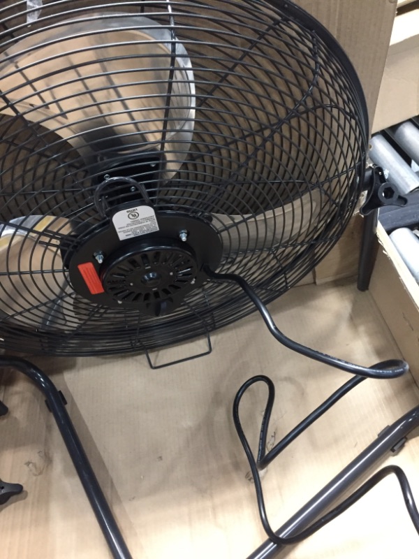 Photo 2 of 20 in. 3-Speed High Velocity Floor Fan
