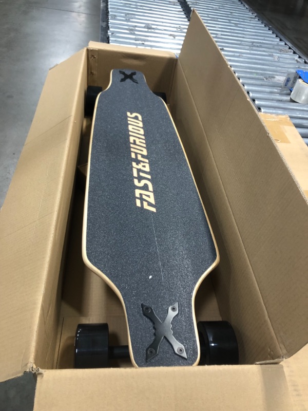 Photo 5 of Fast & Furious Ft001 Electric Skateboard 1800W Dual Motors with Remote Control Top Speed 25MPH, 17 Miles Range Longboard Can Carry 330 Pounds for Adults and Youth
