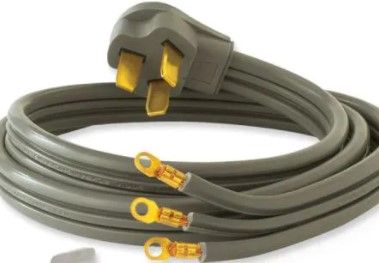 Photo 1 of 4 ft. 3-Prong 40 Amp Range Cord