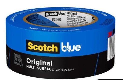 Photo 1 of 3M
ScotchBlue 1.88 in. x 60 yds. Original Multi-Surface Painter's Tape 3 ROLLS