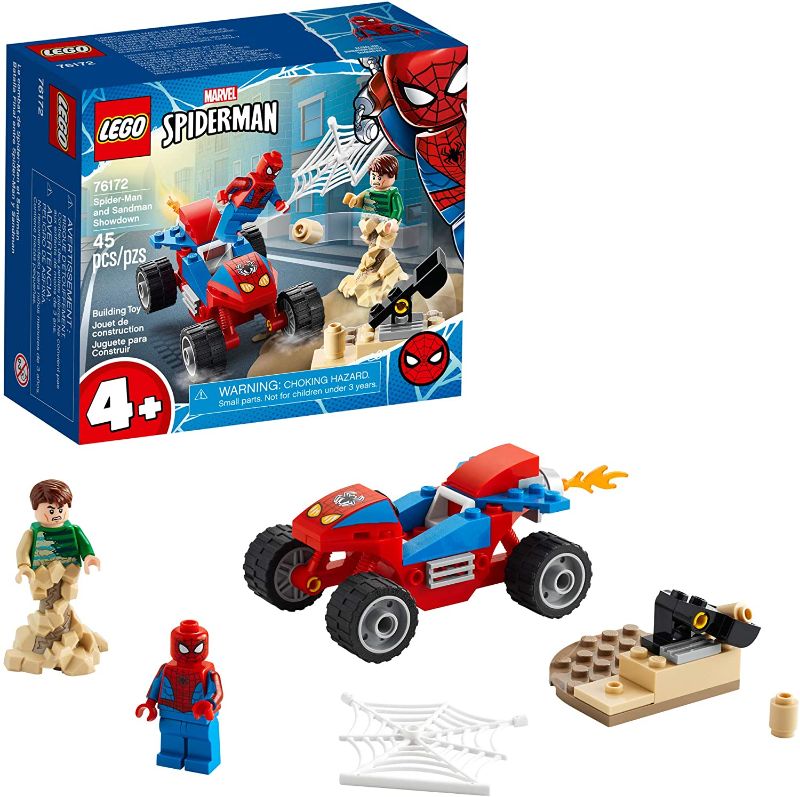 Photo 1 of 
LEGO Marvel Spider-Man: Spider-Man and Sandman Showdown 76172 Collectible Construction Toy, New 2021 (45 Pieces)