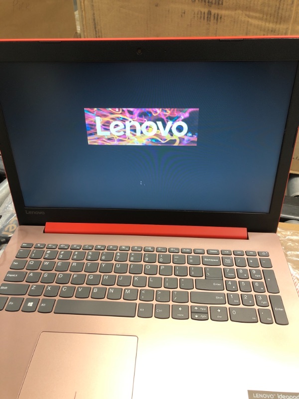 Photo 2 of Lenovo Ideapad 320 15.6 inch HD Flagship Premium Laptop PC | Intel Celeron N3350 Dual-Core | 4GB RAM | 128GB SSD | Bluetooth 4.1 | WiFi | DVD RW | Ethernet | Windows 10 Home (Red)