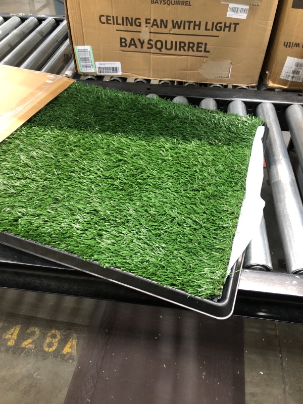 Photo 2 of 
PETMAKER Artificial Grass Puppy Pad Collection - for Dogs and Small Pets – Portable Training Pad with Tray – Dog Housebreaking Supplies
Size:Medium
Style:Potty Tray