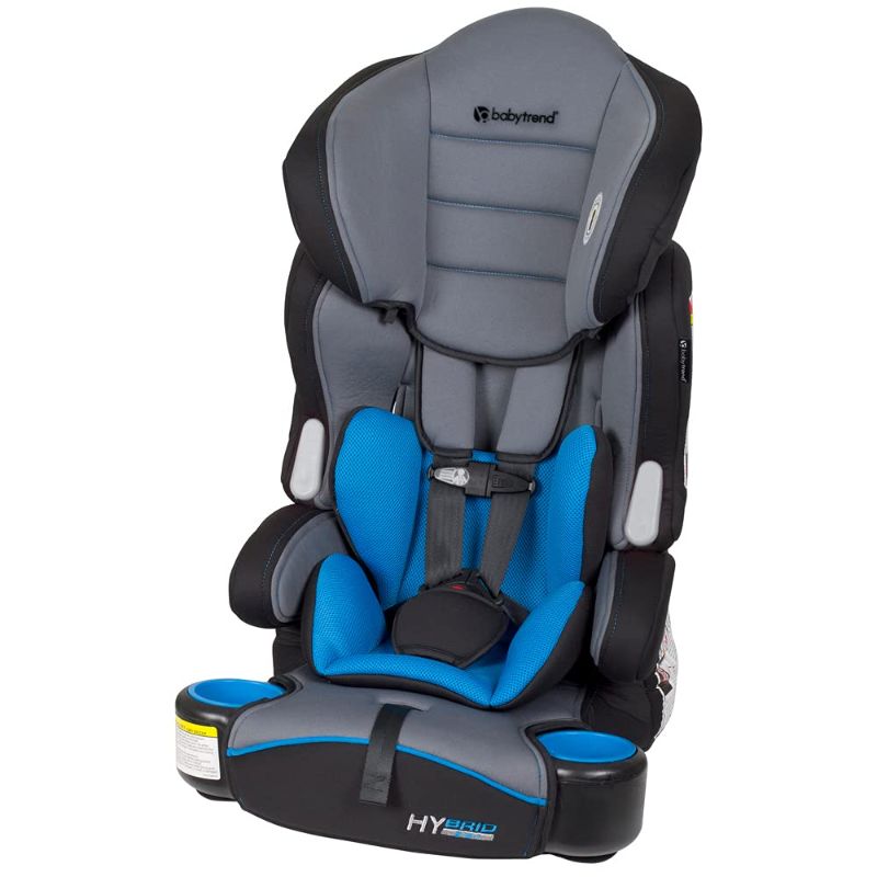 Photo 1 of 
Baby Trend Hybrid Booster 3 in 1 Car Seat, Ozone, 31" l x 19.6" b x 10.4" h
Color:Ozone
