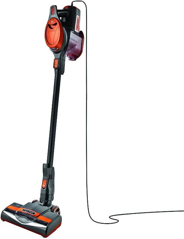 Photo 1 of 
Shark Rocket Ultra-Light Corded Bagless Vacuum for Carpet and Hard Floor Cleaning with Swivel Steering (HV301), Gray/Orange