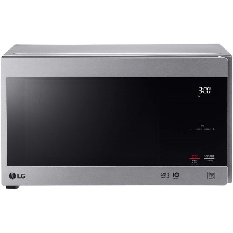 Photo 1 of LG 0.9 cu. ft. NeoChef8482 Countertop Microwave w/ Smart Inverter EasyClean8482 8211 Stainless Steel