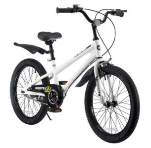 Photo 1 of **USED,MISSING HARDWARE**
RoyalBaby BMX Freestyle Pedal Brake Kids Bike for Boys and Girls 20 inch,White