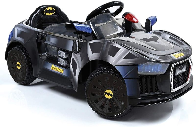 Photo 1 of **USED, MISSING HARDWARE**
Hauck E-Batmobile Electric Ride on 6V
