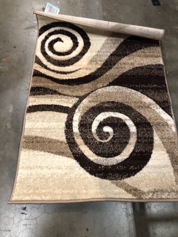 Photo 2 of **USED**
Whirlwind Brown Modern Rug