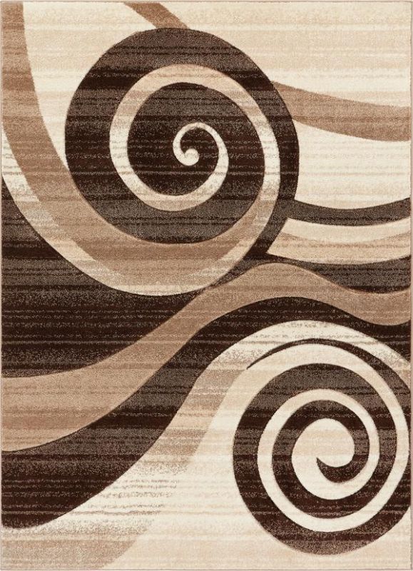 Photo 1 of **USED**
Whirlwind Brown Modern Rug