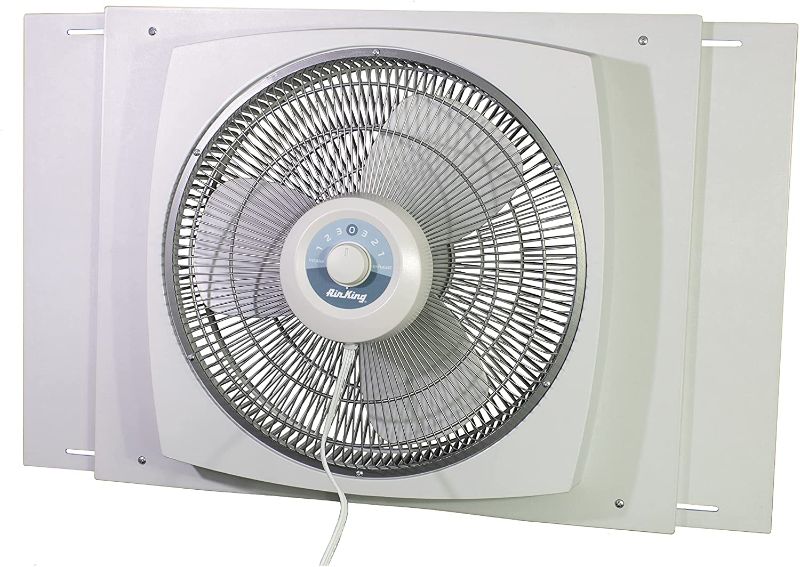 Photo 1 of Air King 9155 Window Fan, 16-Inch,White
OPENED//AND TESTED//MISSING HARDWARE