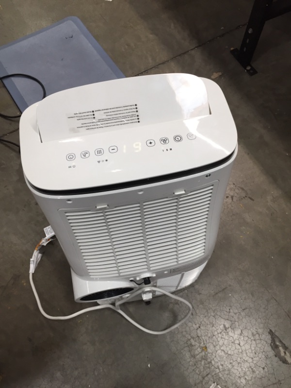 Photo 4 of ***PARTS ONLY*** Honeywell 15,000 BTU Portable Air Conditioner with Dehumidifier & Fan Cools Rooms Up To 775 Sq. Ft. with Remote Control, HJ5CESWK0, White/Black
TESTED AND WORKS