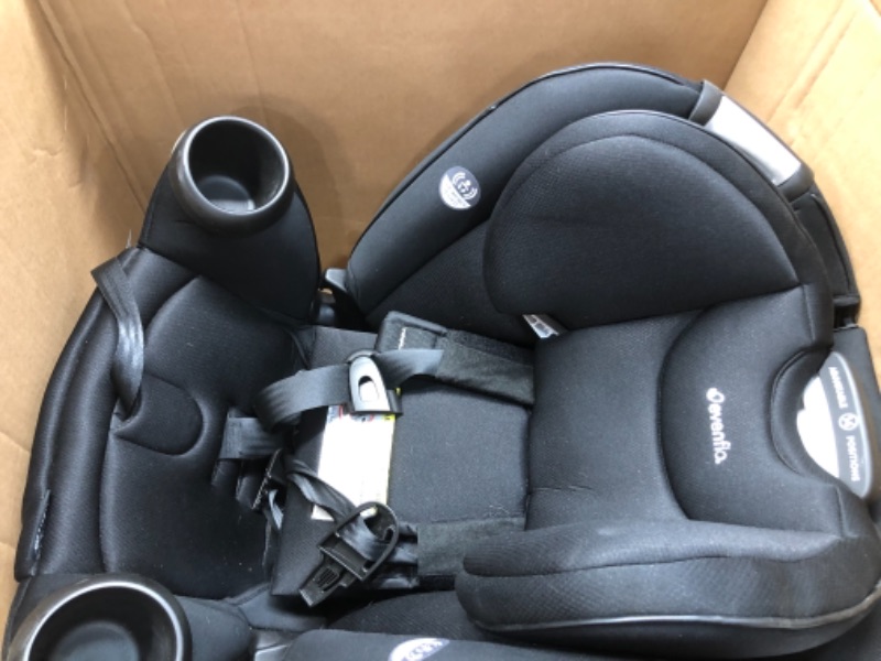 Photo 2 of Evenflo Gold Revolve360 Rotational All-in-1 Convertible Car Seat Swivel Car Seat Rotating Car Seat for All Ages Swivel Baby Car Seat Mode Changing 4120Lb Car Seat and Booster Car Seat, Onyx


/used, dirty 