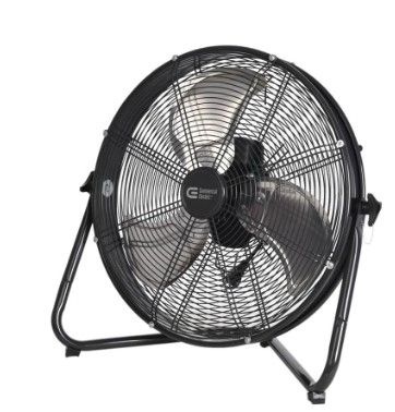 Photo 1 of Commercial Electric
20 in. 3-Speed High Velocity Shroud Floor Fan

//tested, powers on