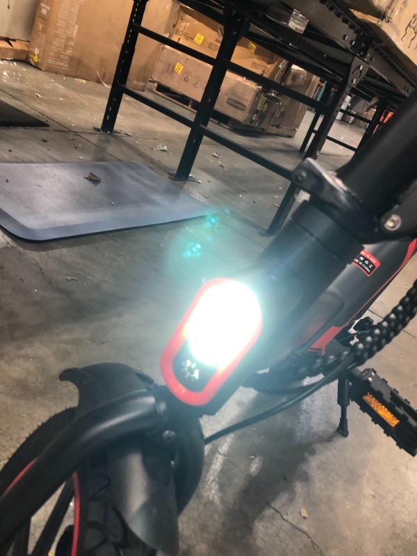 Photo 1 of Y1-12 Electric Bike, Sailnovo Electric Bicycle with 15.6mph 27Miles Electric Bikes for Adults Teens E Bike with Pedals, 14" Waterproof Folding Mini Bikes with Dual Disc Brakes, 36V 10.2Ah Battery


//TESTED, WORKING!//one key is bent