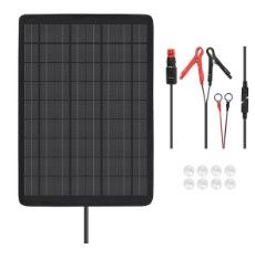 Photo 1 of 10W Solar Battery Trickle Charger Maintainer
