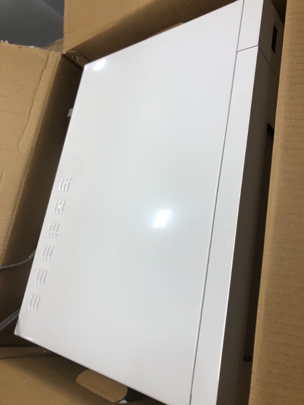 Photo 1 of 1.1 cu. ft. Countertop Microwave in White