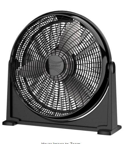 Photo 1 of 20 in. 3-Speed Air Circulator Floor Fan