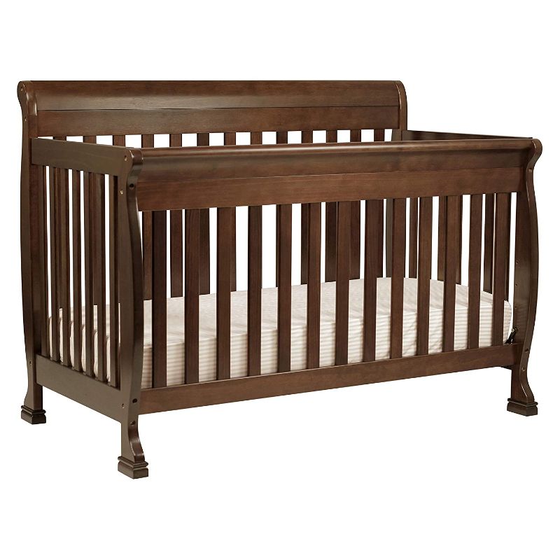 Photo 1 of DaVinci Kalani 4-in-1 Convertible Crib in Espresso, Greenguard Gold Certified