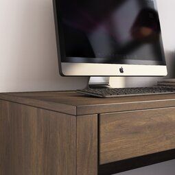 Photo 1 of Fuson Desk brown 