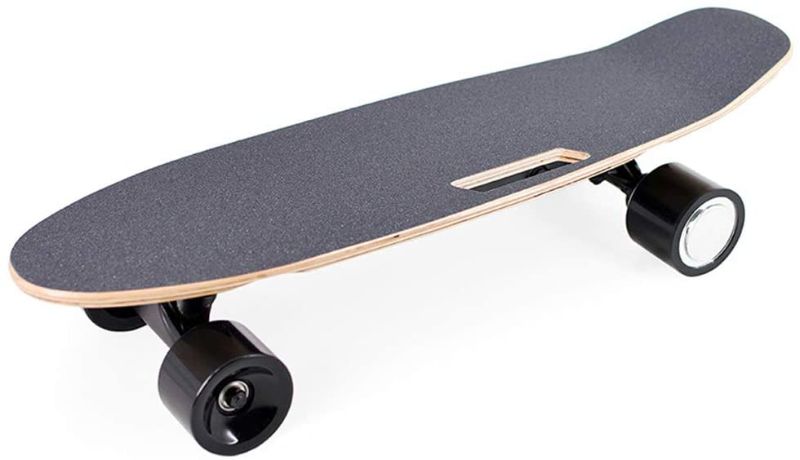 Photo 1 of  Electric Skateboard Youth Electric Longboard with Remote Control for Adults, 7 Layers Maple Longboard, 12 MPH Top Speed, 10 Miles Range