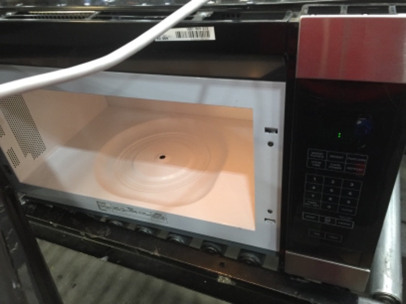 Photo 3 of 1.6 cu. ft. Over the Range Microwave in Stainless Steel
